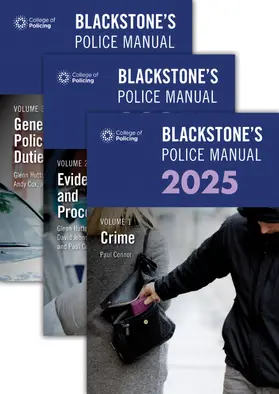 Cox / Connor / Johnston |  Blackstone's Police Manuals 2025 Three Volume Set | Buch |  Sack Fachmedien