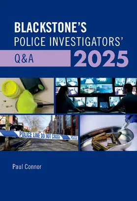 Connor |  Blackstone's Police Investigators' Q&A 2025 | Buch |  Sack Fachmedien