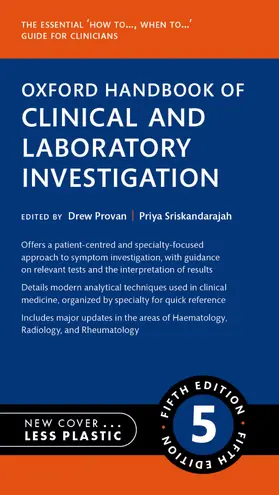  Oxford Handbook of Clinical and Laboratory Investigation | Loseblattwerk |  Sack Fachmedien