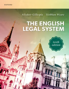 Gillespie / Weare |  The English Legal System | Buch |  Sack Fachmedien