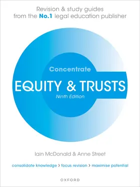McDonald / Street |  Equity and Trusts Concentrate | Buch |  Sack Fachmedien