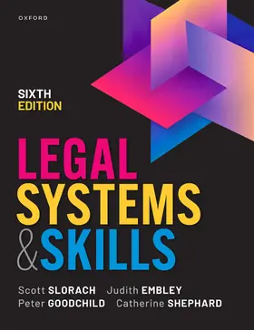 Slorach / Embley / Shephard |  Legal Systems & Skills | Buch |  Sack Fachmedien