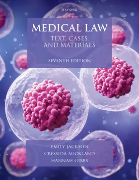 Jackson / Auckland / Gibbs |  Medical Law TCM 7e | Buch |  Sack Fachmedien