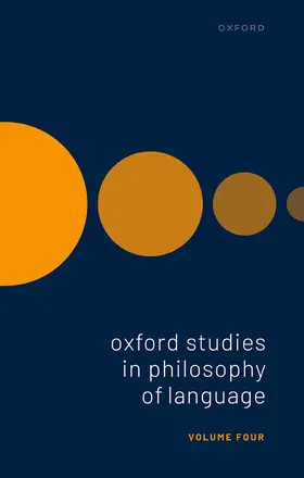  Oxford Studies in Philosophy of Language | Buch |  Sack Fachmedien