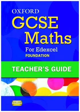 Perry |  Oxford GCSE Maths for Edexcel: Teacher's Guide Foundation (E-G) | Buch |  Sack Fachmedien