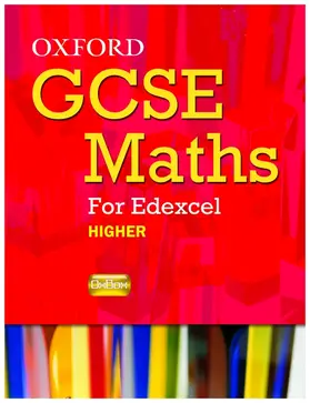 Appleton / Capewell / Huby |  Oxford GCSE Maths for Edexcel: Specification B Student Book Higher (B-D) | Buch |  Sack Fachmedien