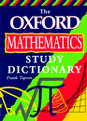 Tapson | The Oxford Mathematics Study Dictionary | Buch | 978-0-19-914567-6 | www.sack.de