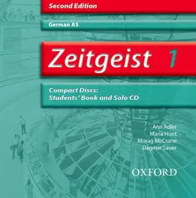 McCrorie / Adler / Sauer |  Zeitgeist: 1: AS Audio CDs | Sonstiges |  Sack Fachmedien