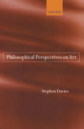 Davies | Philosophical Perspectives on Art | Buch | 978-0-19-920243-0 | www.sack.de