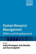 Pinnington / Macklin / Campbell |  Human Resource Management: Ethics and Employment | Buch |  Sack Fachmedien