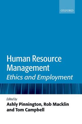 Campbell / Pinnington / Macklin | Human Resource Management | Buch | 978-0-19-920379-6 | sack.de