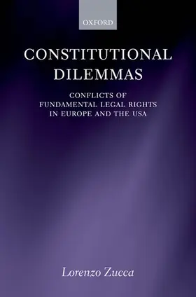 Zucca |  Constitutional Dilemmas | Buch |  Sack Fachmedien