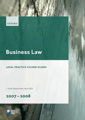 Slorach / Ellis |  Business Law 2007-2008 | Buch |  Sack Fachmedien