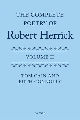 Cain / Connolly |  COMPLETE POETRY OF ROBERT HERRICK VOL2 C | Buch |  Sack Fachmedien