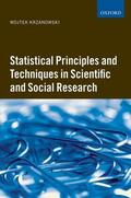 Krzanowski |  Statistical Principles and Techniques in Scientific and Social Investigations | Buch |  Sack Fachmedien