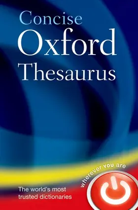  Concise Oxford Thesaurus. | Buch |  Sack Fachmedien