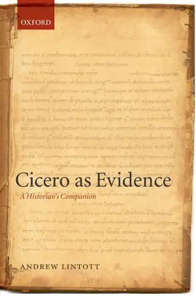 Lintott |  CICERO AS EVIDENCE C | Buch |  Sack Fachmedien