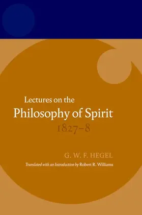 Hegel |  Lectures on the Philosophy of Spirit 1827-8 | Buch |  Sack Fachmedien