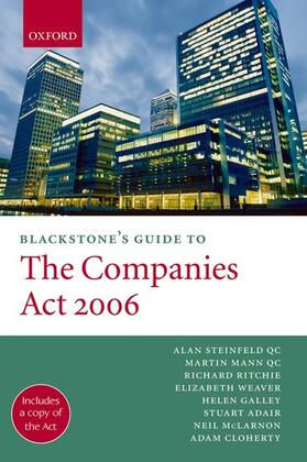 Galley / Steinfeld QC / Mann | Blackstone's Guide to the Companies ACT 2006 | Buch | 978-0-19-921710-6 | sack.de