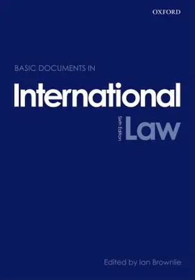  Basic Documents in International Law | Buch |  Sack Fachmedien