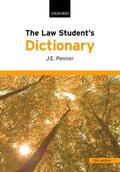 Penner |  The Law Student's Dictionary | Buch |  Sack Fachmedien