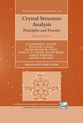 Blake / Cole / Evans |  Crystal Structure Analysis | Buch |  Sack Fachmedien