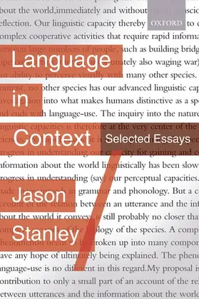 Stanley |  LANGUAGE IN CONTEXT C | Buch |  Sack Fachmedien