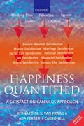 Praag / van Praag / Ferrer-i-Carbonell |  Happiness Quantified | Buch |  Sack Fachmedien