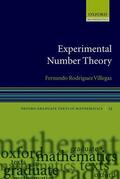 Villegas |  EXPERIMENTAL NUMBER THEORY | Buch |  Sack Fachmedien