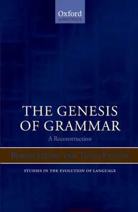 Heine / Kuteva |  GENESIS OF GRAMMAR SEL C | Buch |  Sack Fachmedien