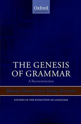 Heine / Kuteva |  The Genesis of Grammar | Buch |  Sack Fachmedien