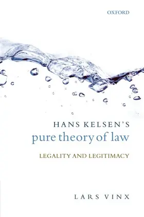 Vinx |  Hans Kelsen's Pure Theory of Law | Buch |  Sack Fachmedien