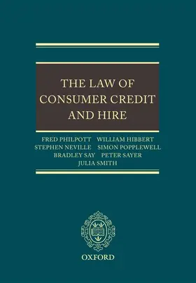 Philpott / Neville / Hibbert |  The Law of Consumer Credit and Hire | Buch |  Sack Fachmedien