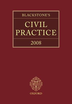Rose / Sime / French |  Blackstone's Civil Practice 2008 | Sonstiges |  Sack Fachmedien