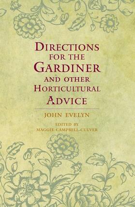 Evelyn / Campbell-Culver | Directions for the Gardiner | Buch | 978-0-19-923207-9 | sack.de