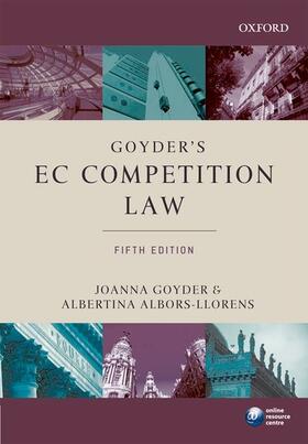 Goyder / Albors-Llorens | Goyder's EC Competition Law | Buch | 978-0-19-923230-7 | sack.de