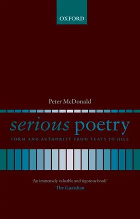 McDonald |  Serious Poetry | Buch |  Sack Fachmedien
