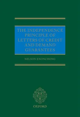 Enonchong |  INDEP PRINC LETT CREDIT DEMAND GUARANT C | Buch |  Sack Fachmedien