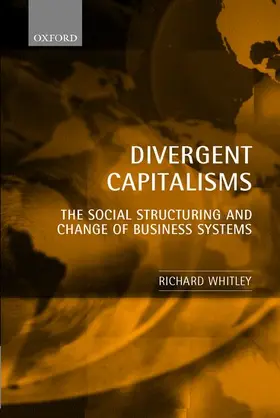 Whitley |  Divergent Capitalisms | Buch |  Sack Fachmedien