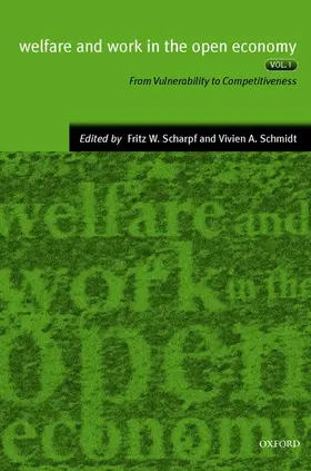 Scharpf / Schmidt |  Welfare and Work in the Open Economy Vol. 2 ' Diverse Responses to Common Challenges ' | Buch |  Sack Fachmedien