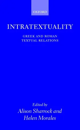 Sharrock / Morales |  Intratextuality | Buch |  Sack Fachmedien