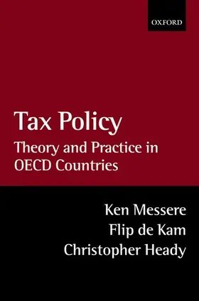 Messere / de Kam / Heady |  Tax Policy | Buch |  Sack Fachmedien