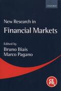 Biais / Pagano |  New Research in Financial Markets | Buch |  Sack Fachmedien