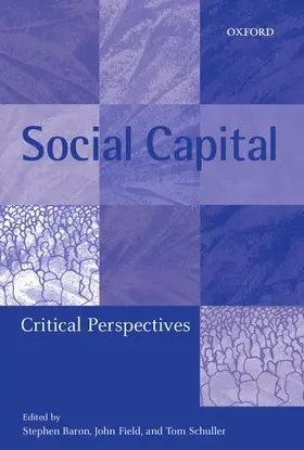 Baron / Schuller / Field |  Social Capital | Buch |  Sack Fachmedien