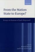Menon / Wright |  From Nation State to Europe? | Buch |  Sack Fachmedien