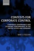 O'Sullivan |  Contests for Corporate Control | Buch |  Sack Fachmedien