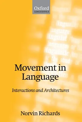 Richards | Movement in Language | Buch | 978-0-19-924651-9 | www.sack.de