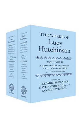 Clarke / Norbrook / Stevenson |  The Works of Lucy Hutchinson | Buch |  Sack Fachmedien