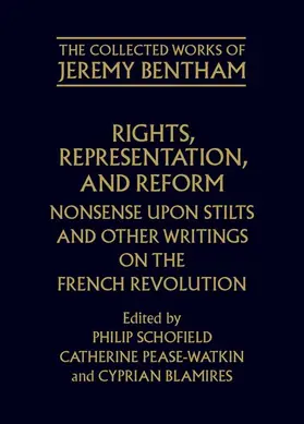 Bentham / Schofield / Pease-Watkin |  RIGHTS REPRESEN & REF CWJB | Buch |  Sack Fachmedien