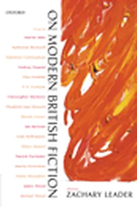 Leader |  On Modern British Fiction | Buch |  Sack Fachmedien